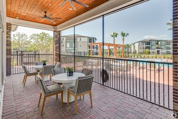 Sundeck/enclosed patio